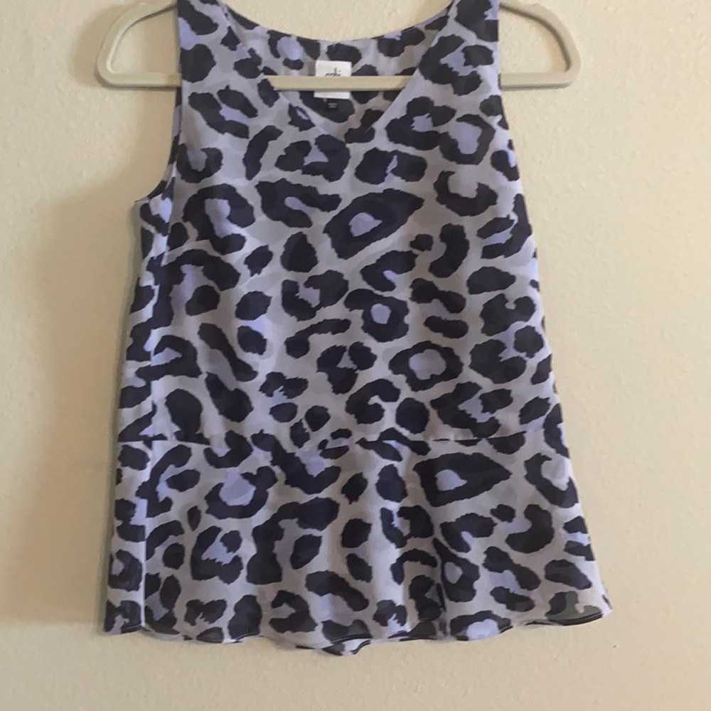 Feline blouse by Cabi